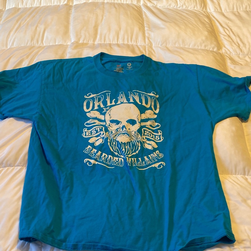 Hanes Blue Custom Ink T-Shirt
